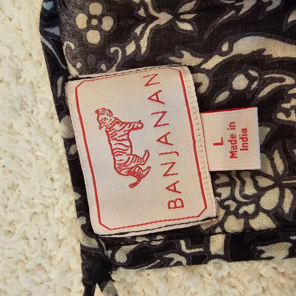 Banjanan Iris Dress, 100% Cotton, Size L, Very Good Condition - Picture 6 of 6